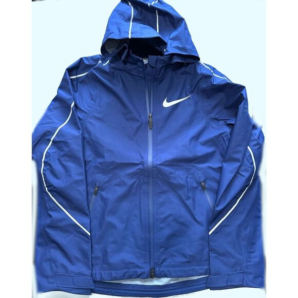 Nike women's XXL Pro Elite Team Storm Fit Track & Field Jacket AJ6042-492 Blue - Picture 3 of 12
